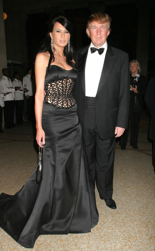 Melania Trump, Donald Trump, Met Gala 2004